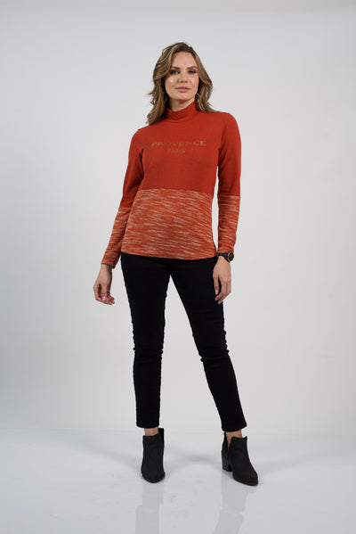 Polera Elazi Terracota