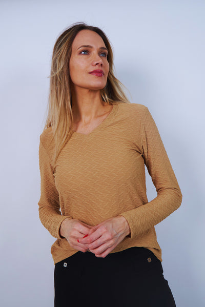 Polera Eregli Camel