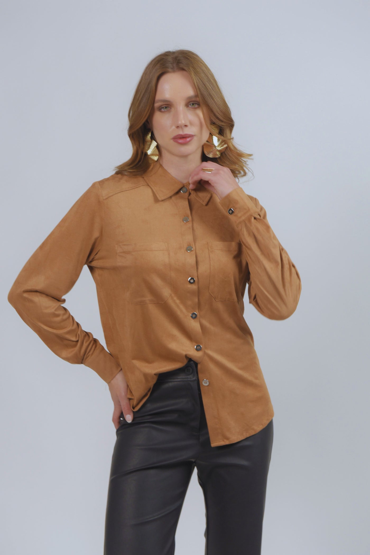 Blusa Bericek Camel