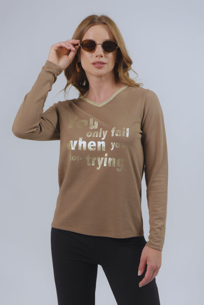 Polera Estambul Camel