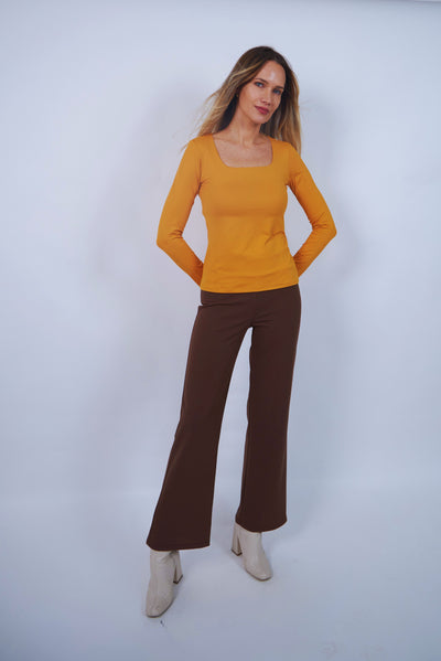 Polera Yelova Mostaza