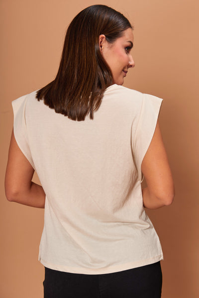 Polera Nior beige