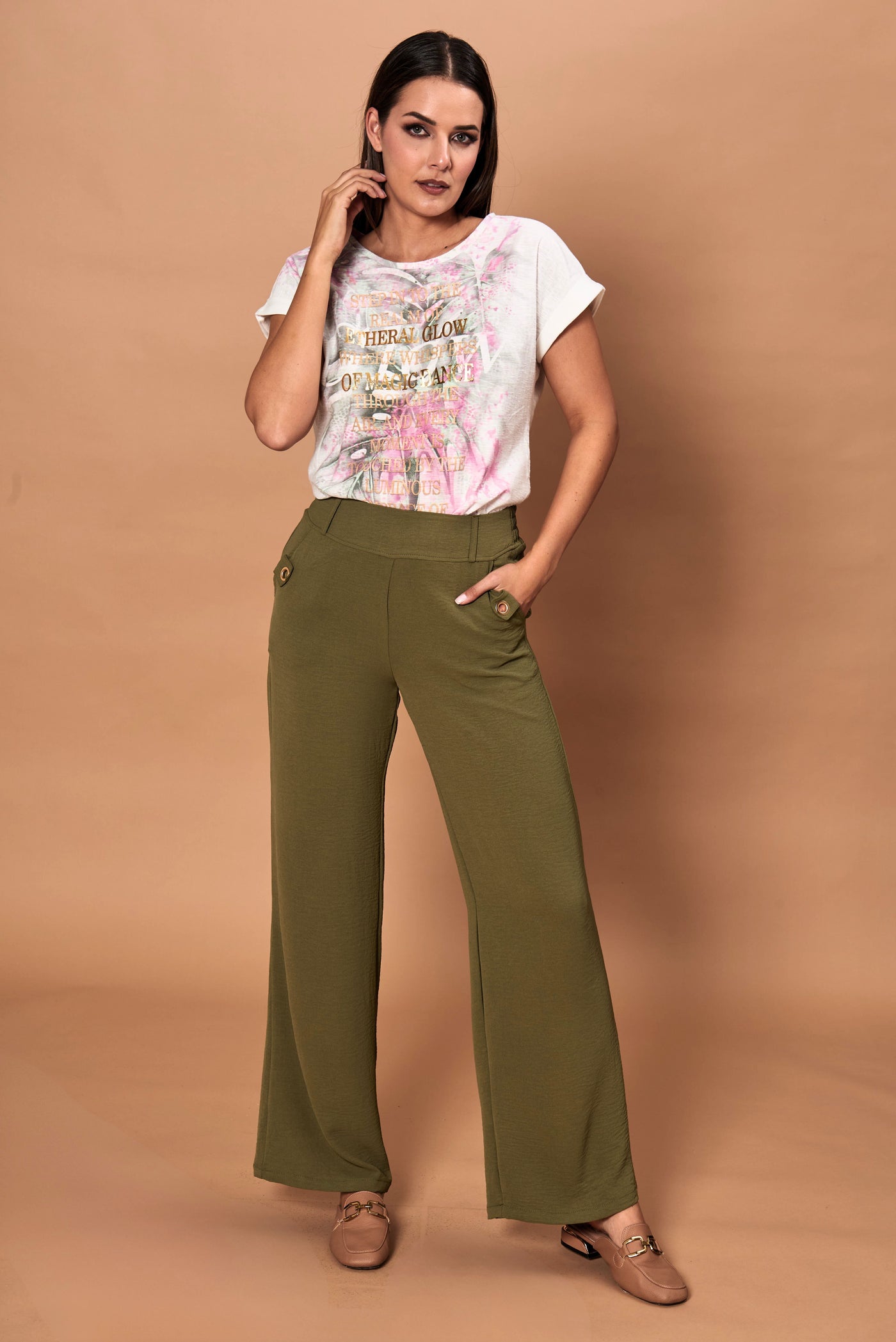 Pantalón Maite verde