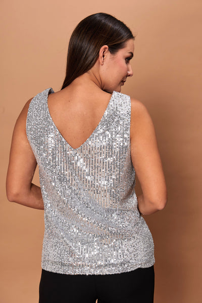 Polera Glitt Plata