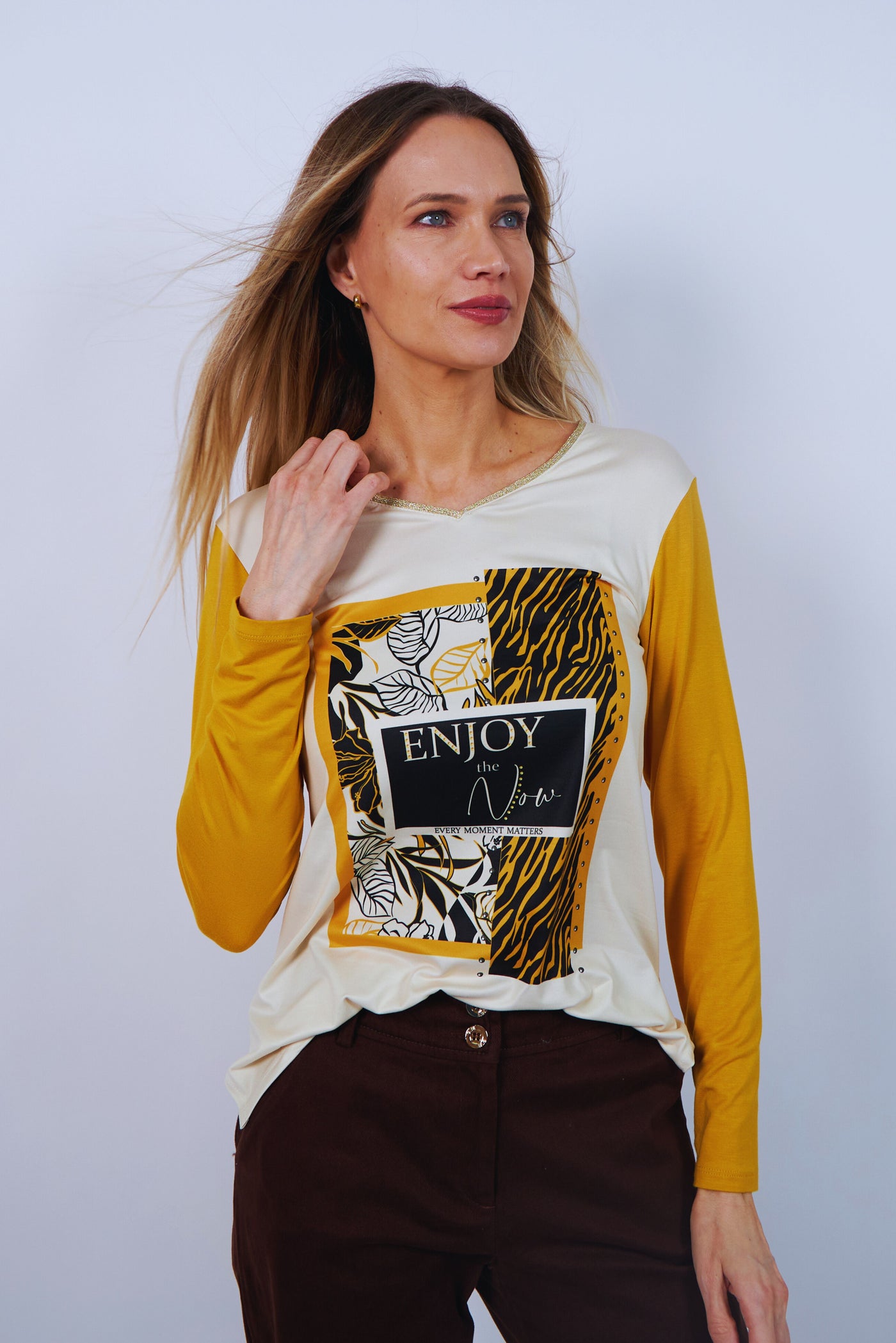 Polera Bursa Mostaza