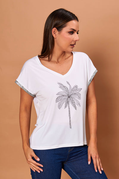 Polera Dalia Crudo