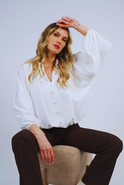 Blusa Aksaray crudo
