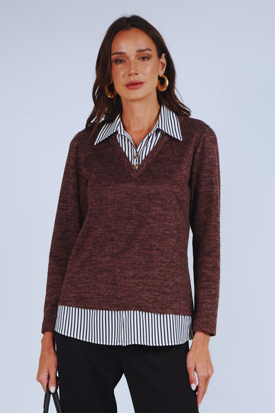 Polera Cayeli Cafe