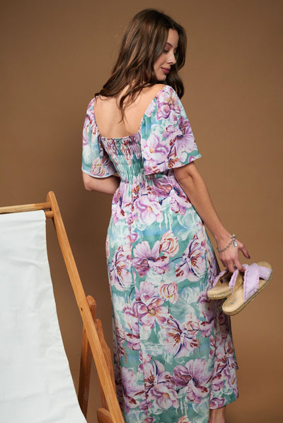 Vestido Indira lila