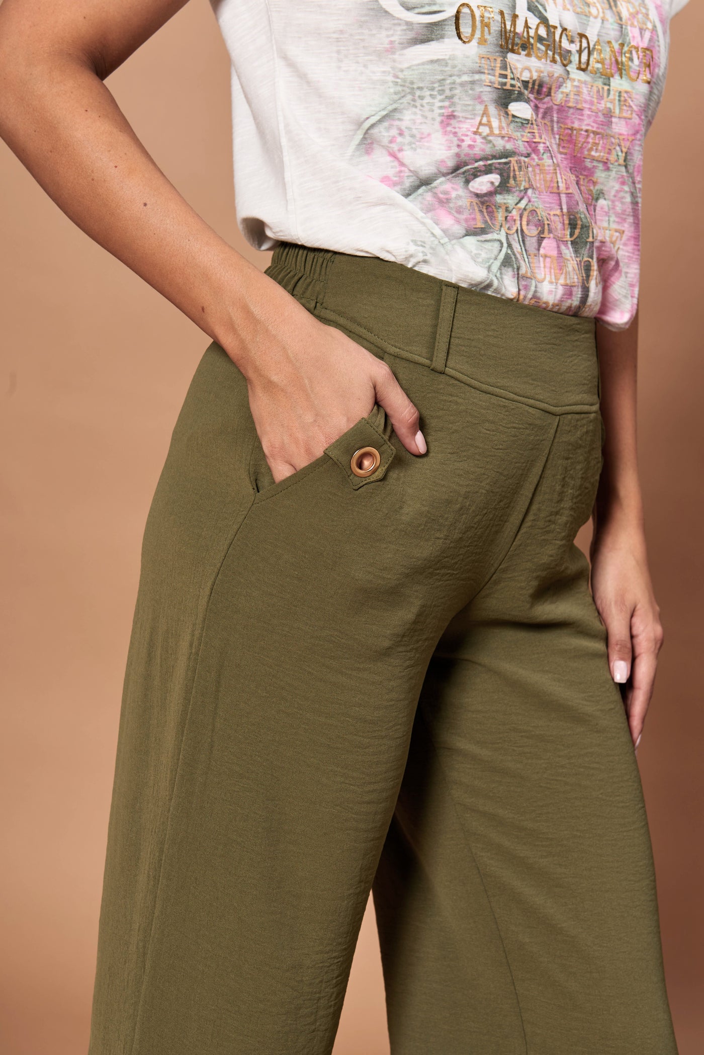 Pantalón Maite verde