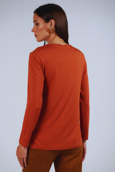 Polera Adana Terracota