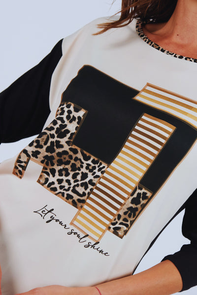 Polera Esmirna negro