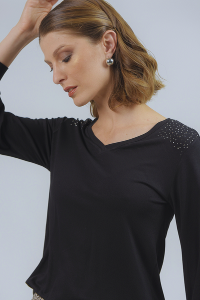 Polera Antalya negro