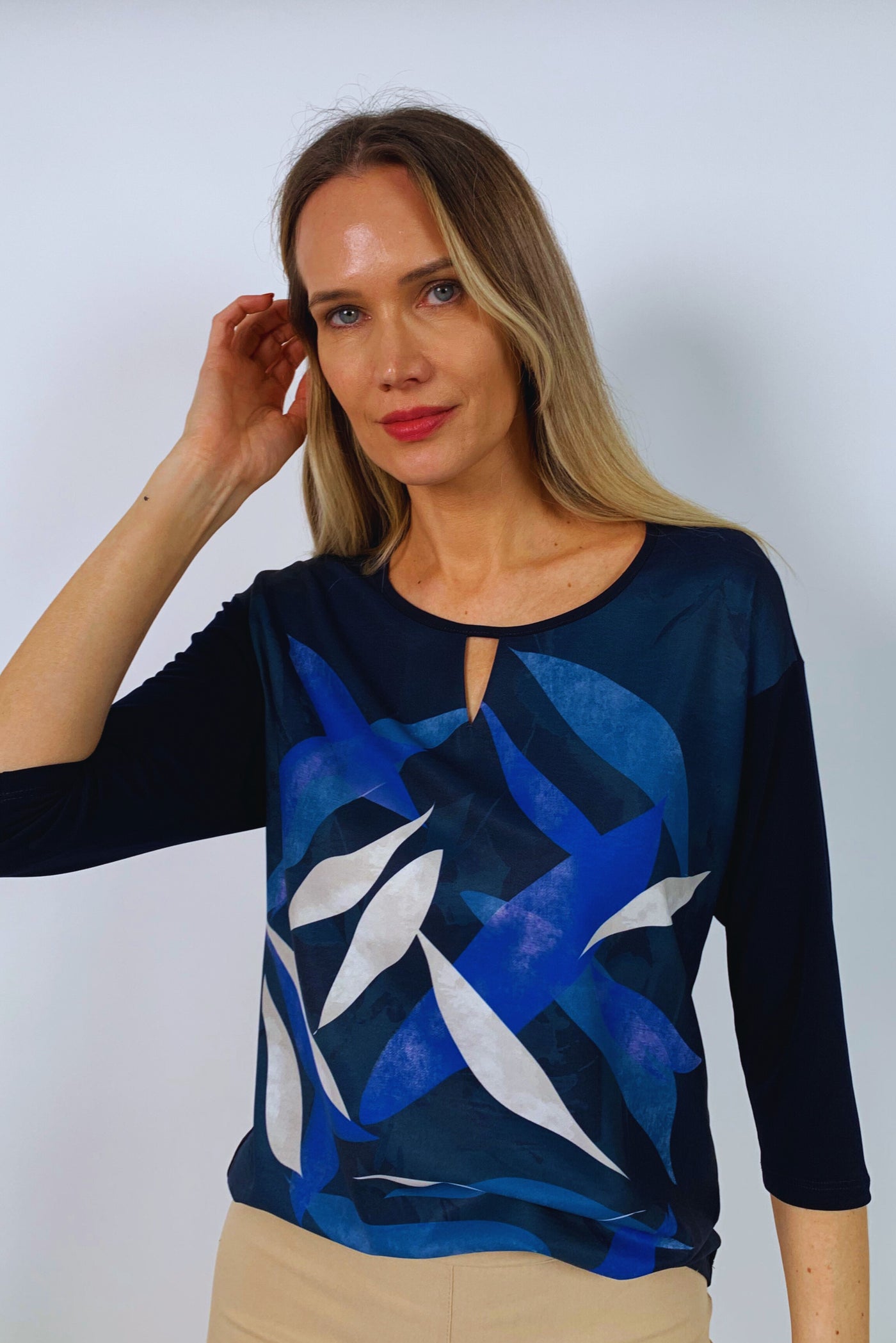 Polera Karaman Azul