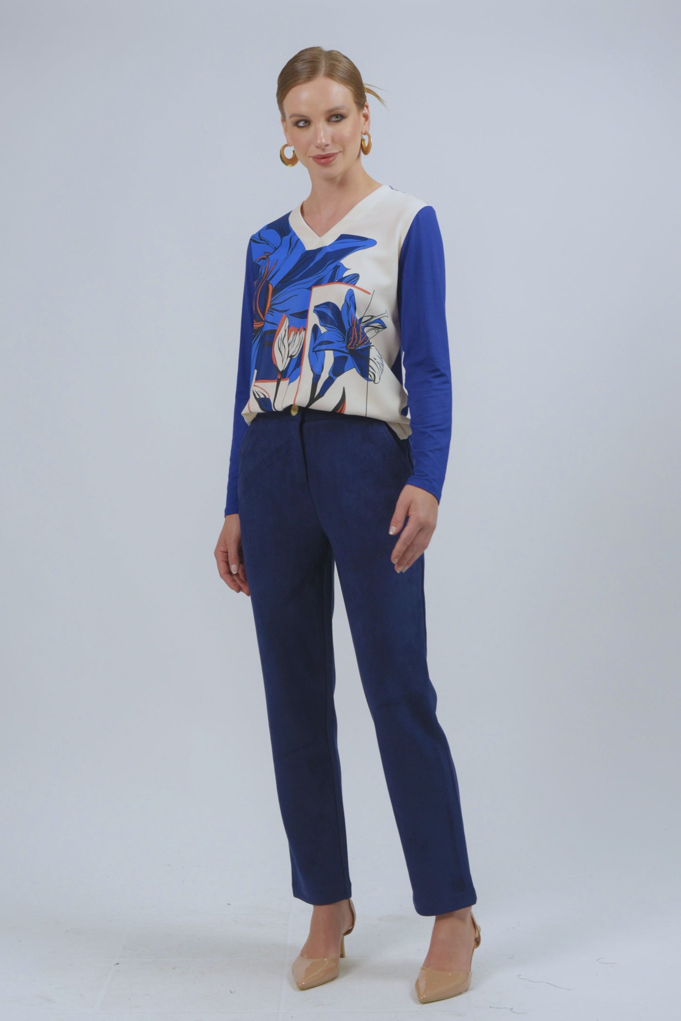 Polera Adana Azul
