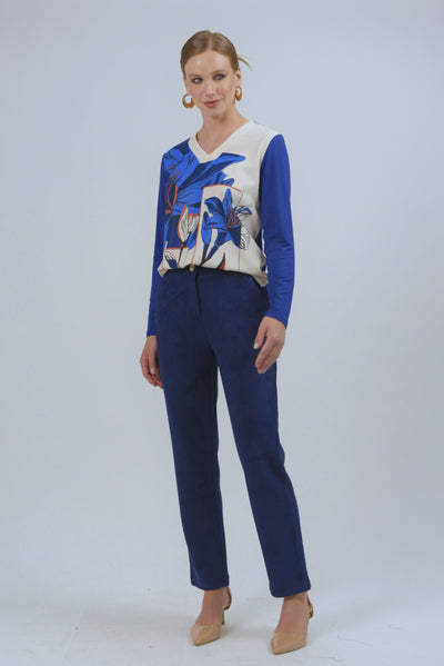 Polera Adana Azul