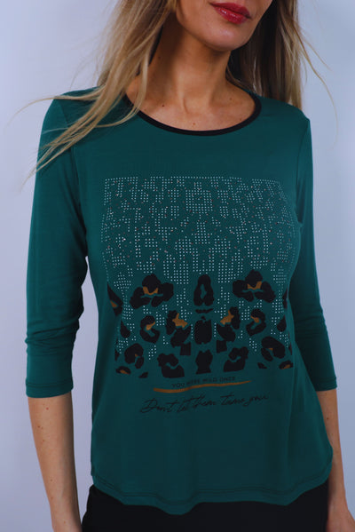 Polera Korfe Verde
