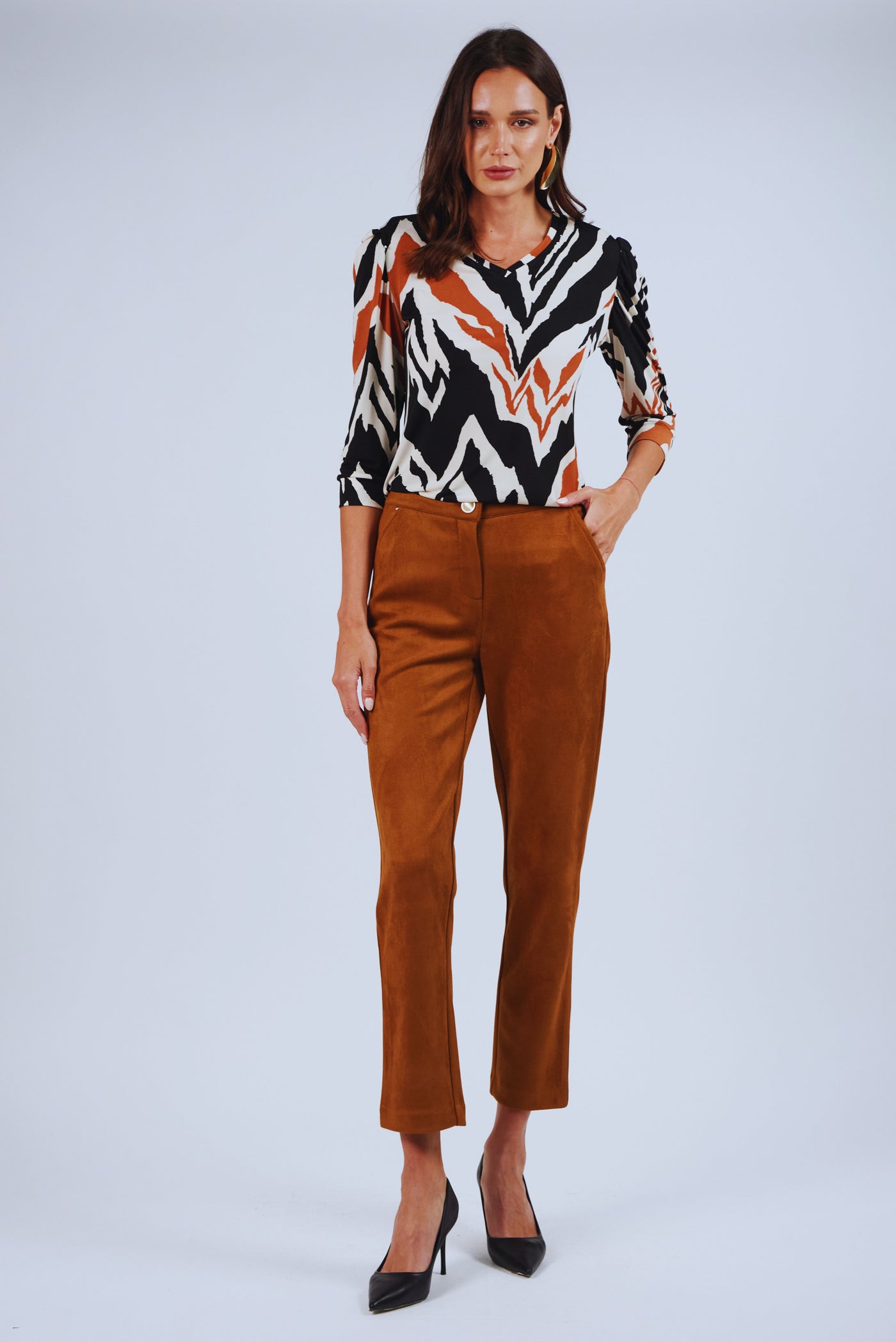 Polera Ordu Estampada