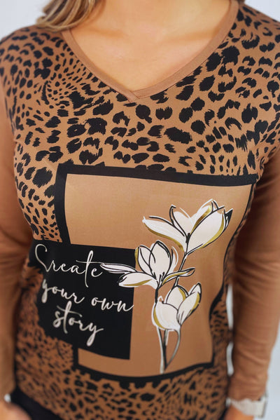 Polera Yalova Camel