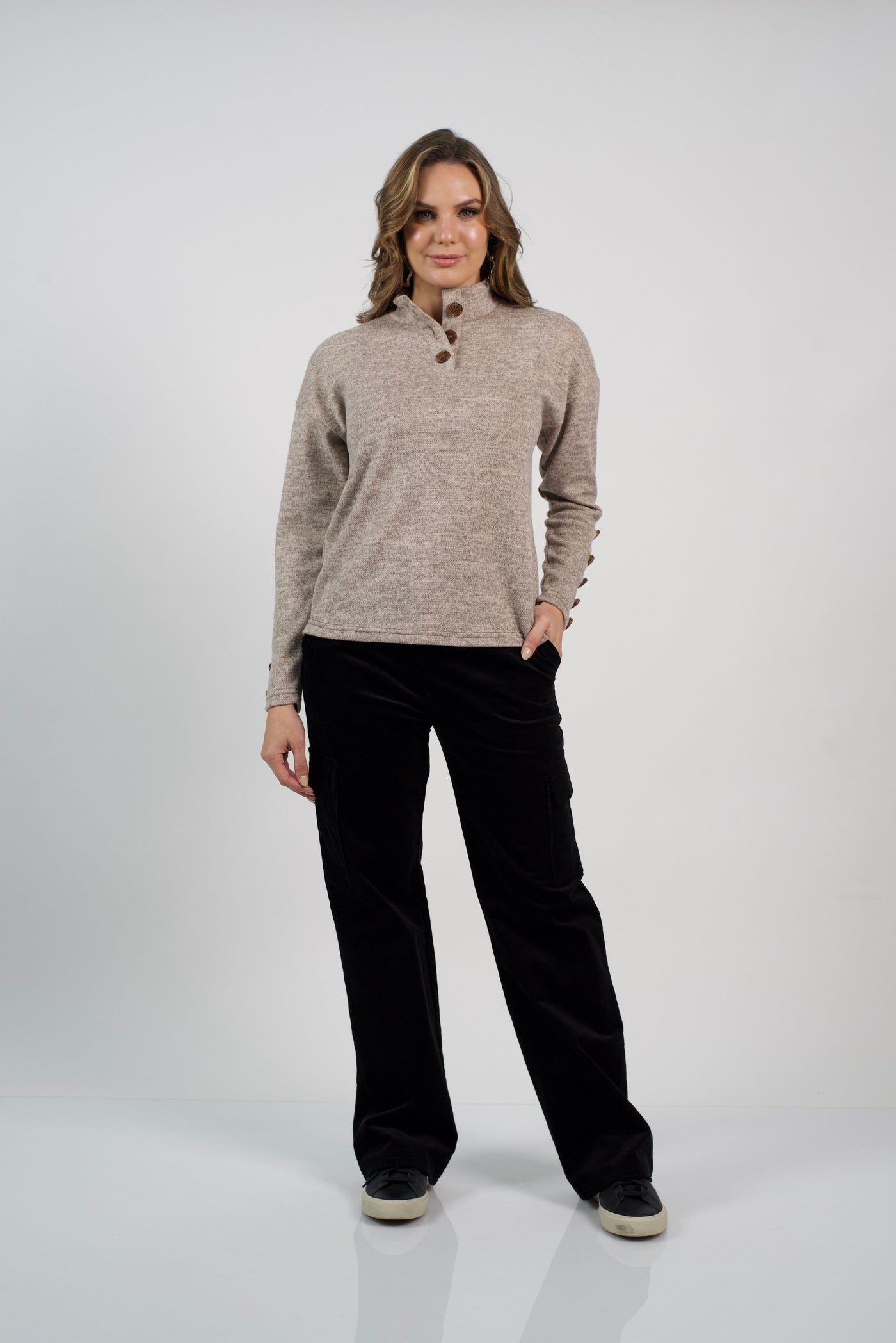 Polera Elazi Beige