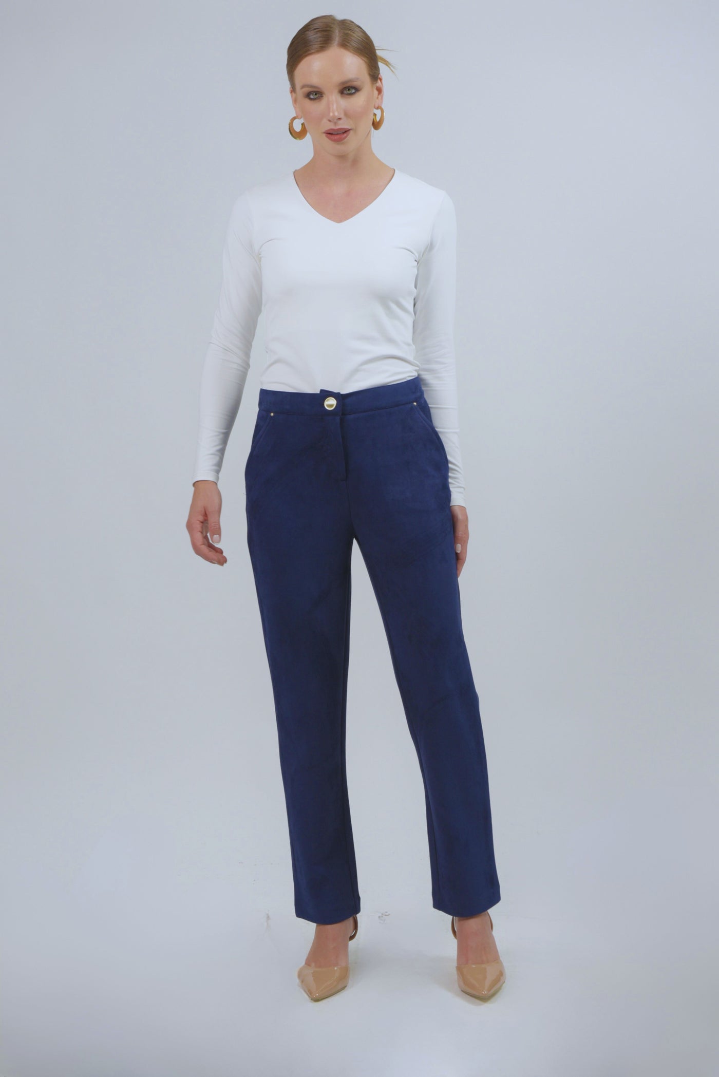 Pantalón Side Azul