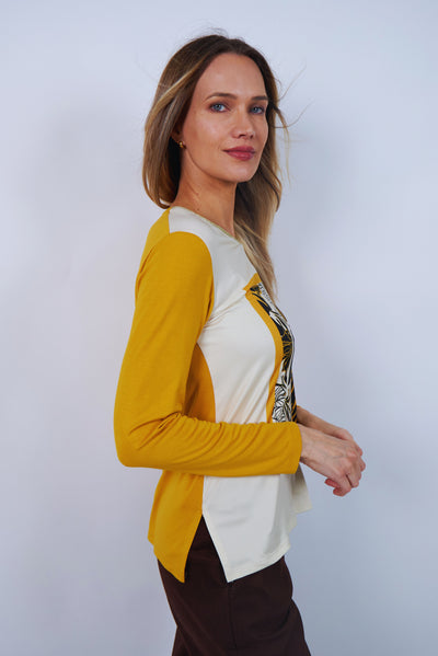 Polera Bursa Mostaza