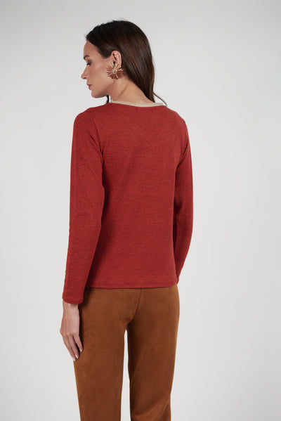 Polera Estambul Terracota