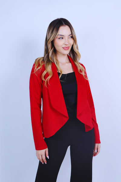Blazer Básico Rojo