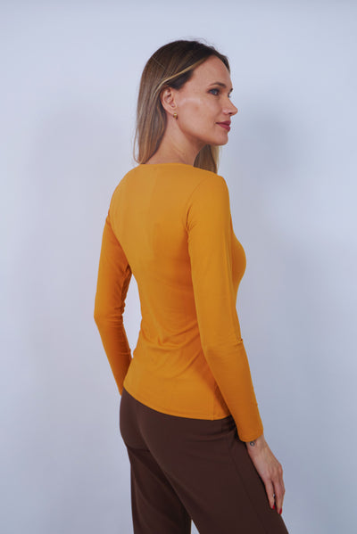 Polera Yelova Mostaza