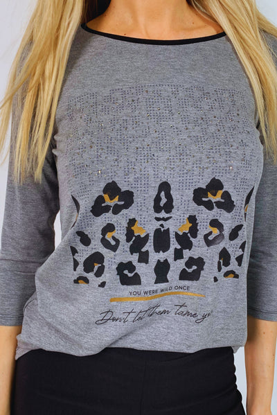 Polera Korfe Gris