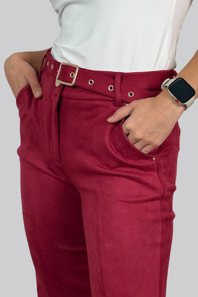 Pantalón Surluk Burdeo