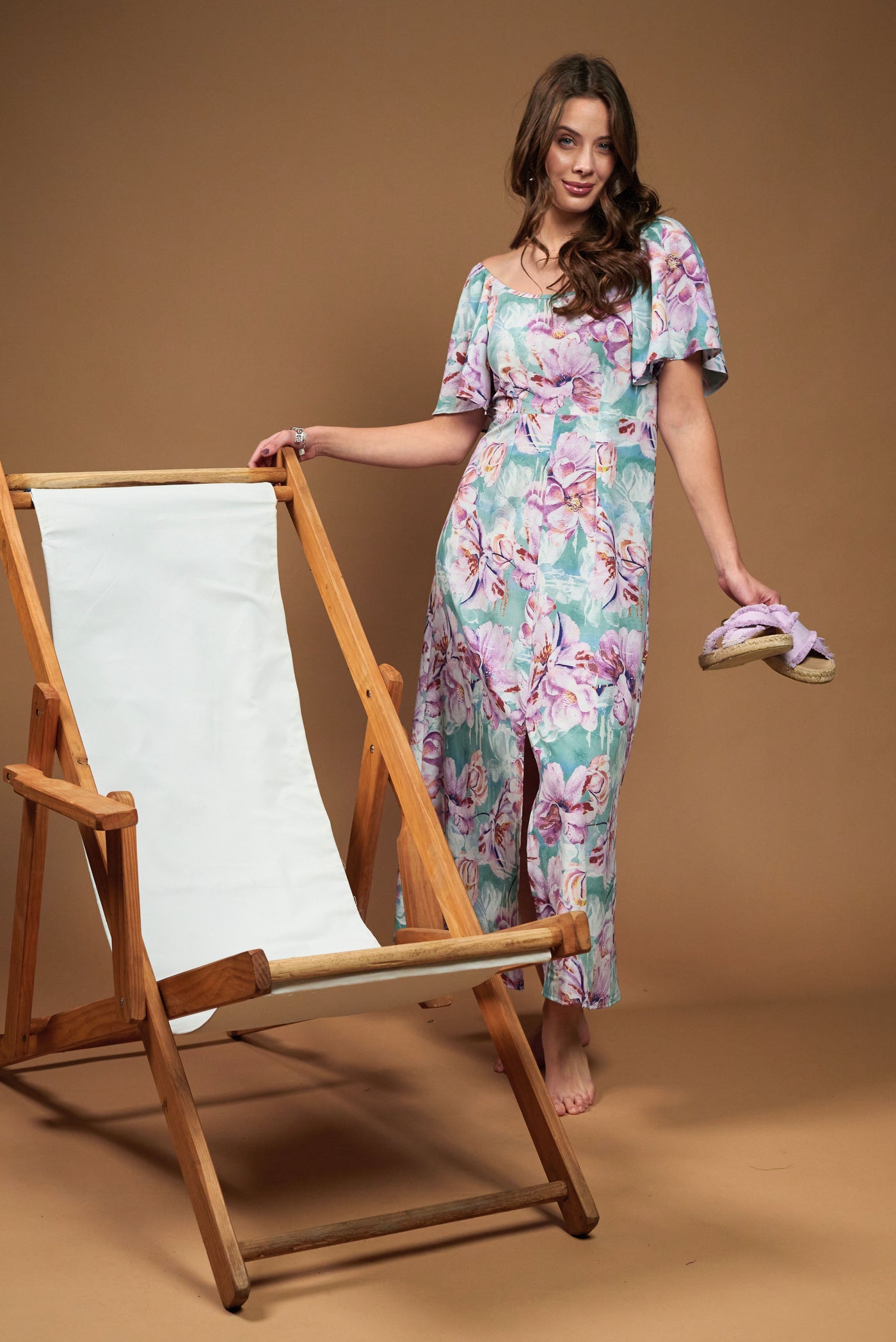 Vestido Indira lila