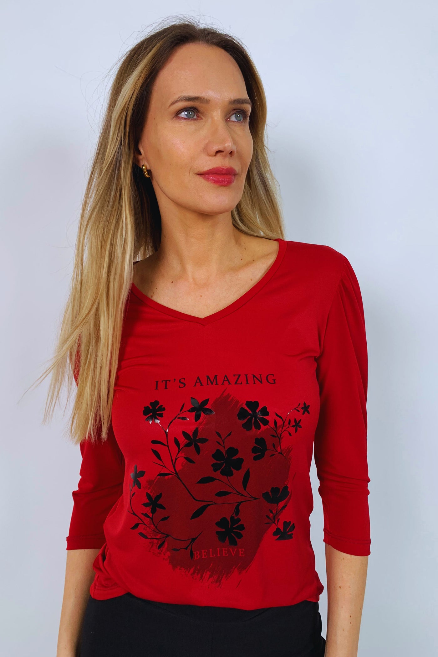Polera Edirne Rojo