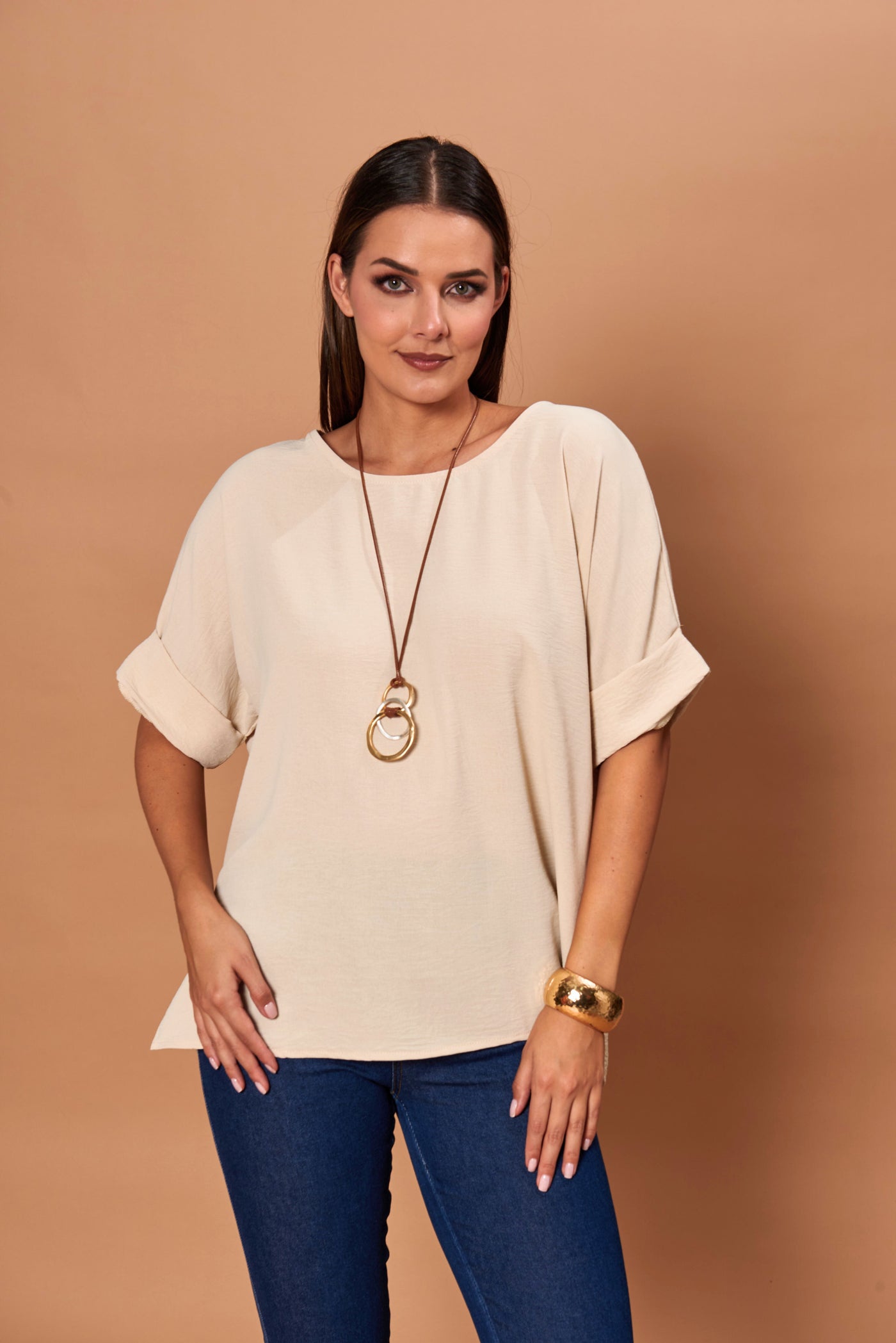 Blusa Bruna Beige