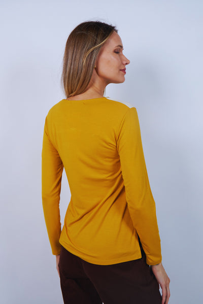 Polera Bursa Mostaza