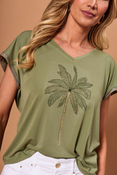Polera Dalia verde