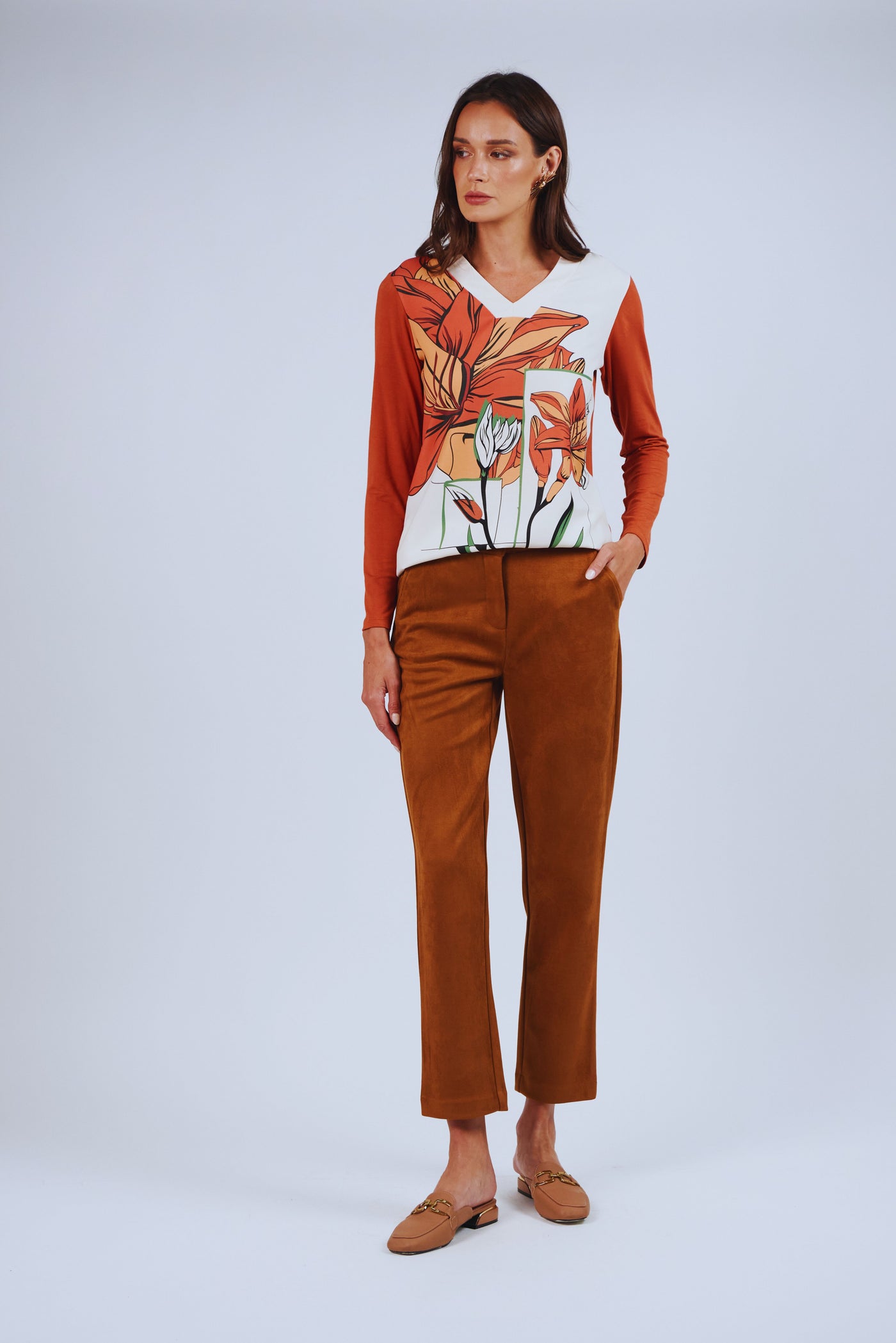Polera Adana Terracota