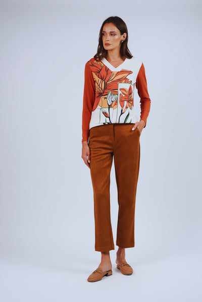 Polera Adana Terracota