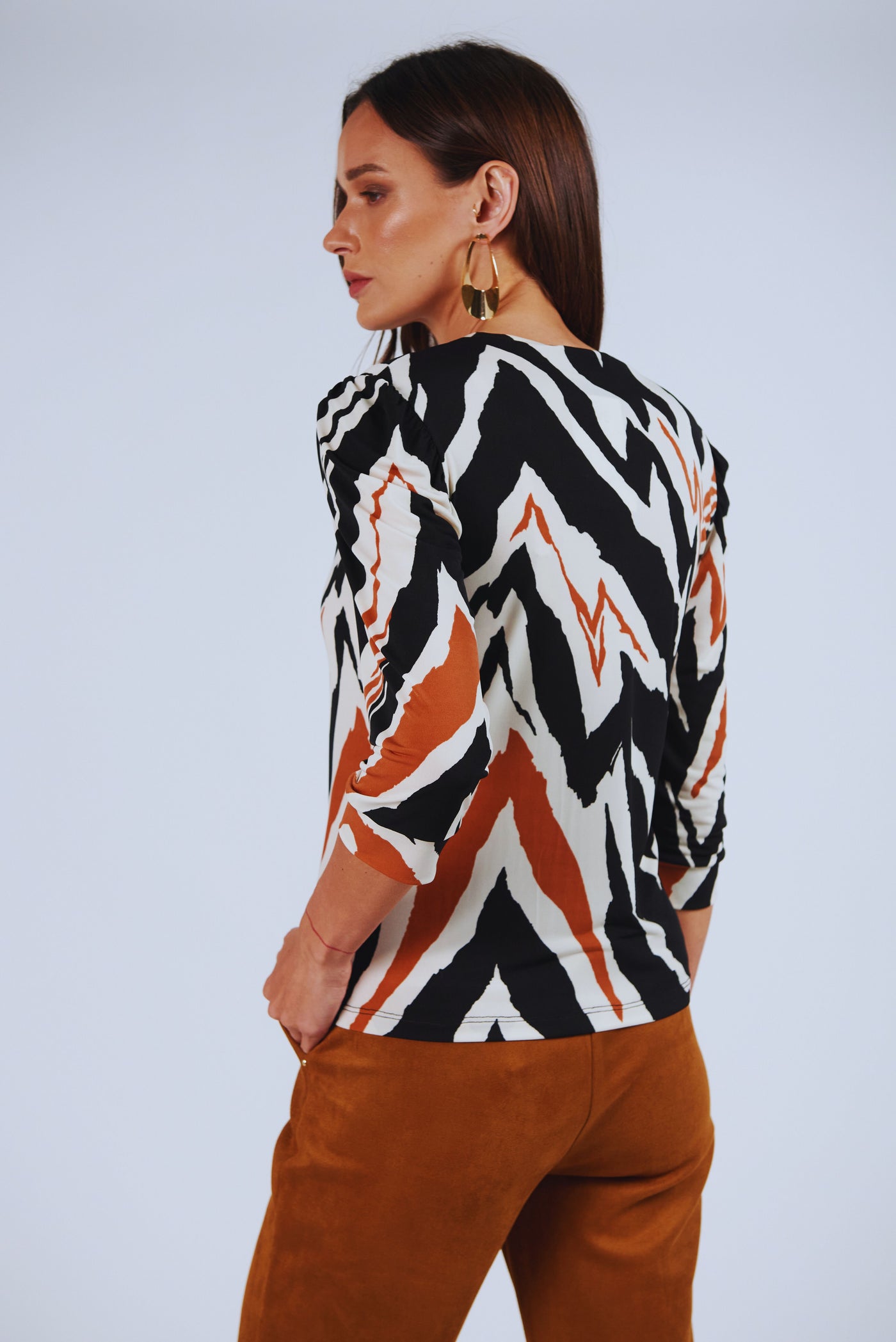Polera Ordu Estampada
