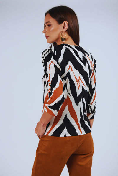 Polera Ordu Estampada