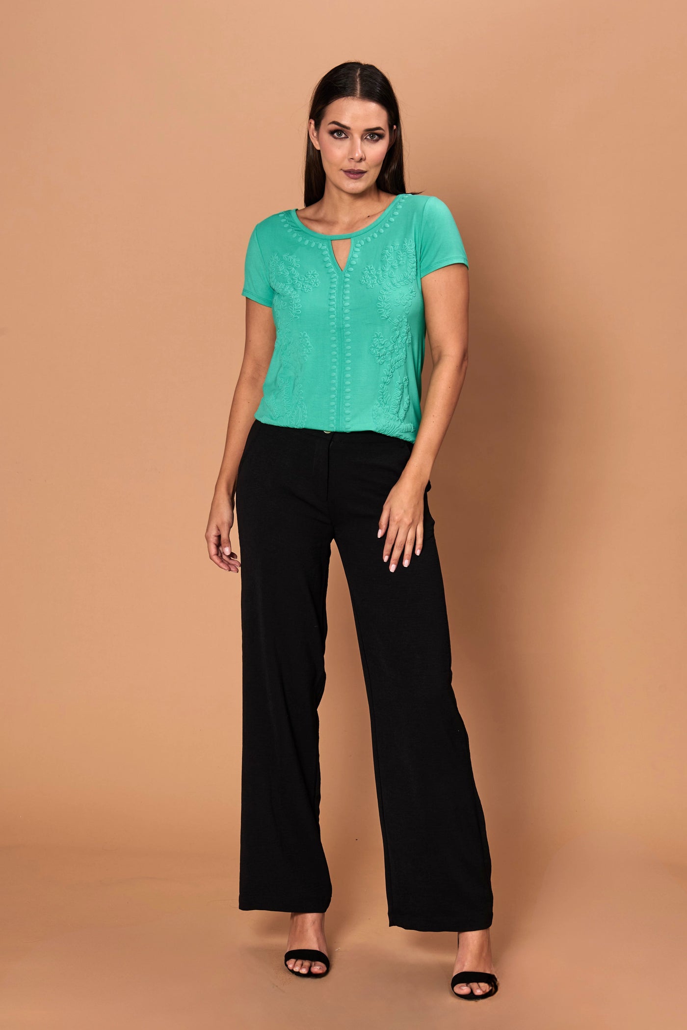 Polera Bianca menta
