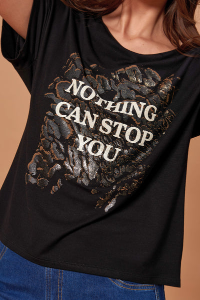 Polera Camille negro