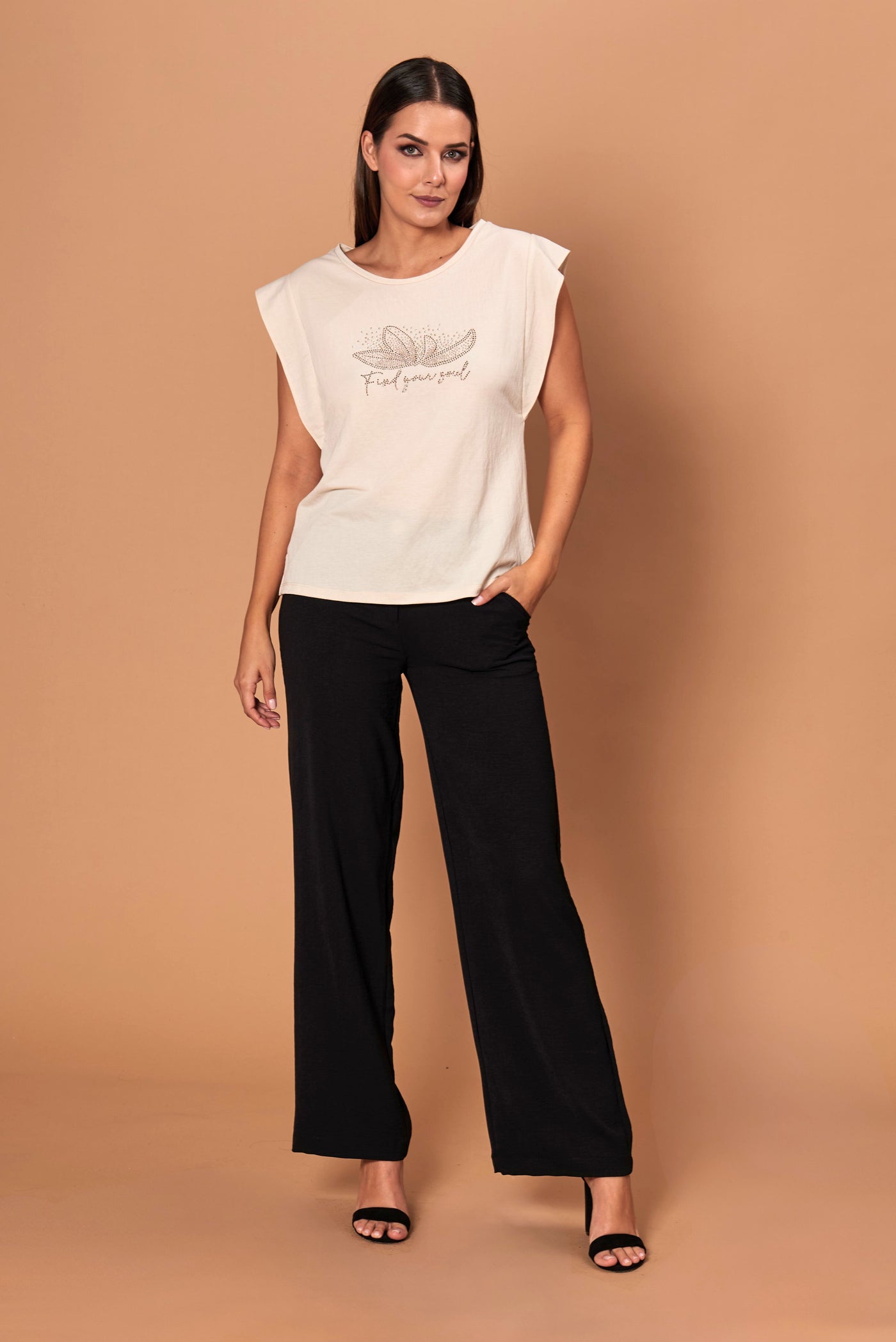 Polera Nior beige