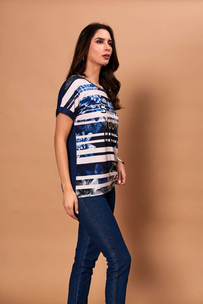 Polera Sienna azul