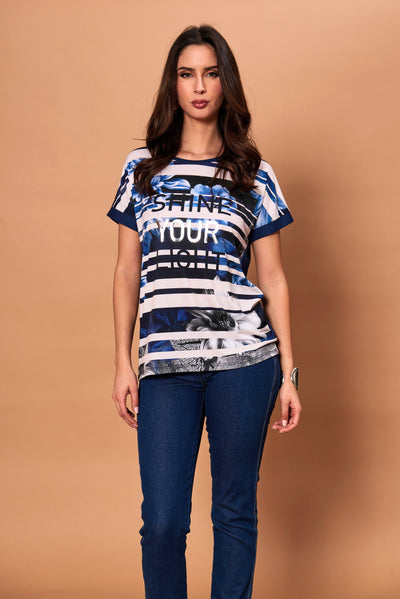 Polera Sienna azul