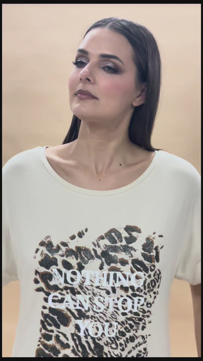Polera Camille beige