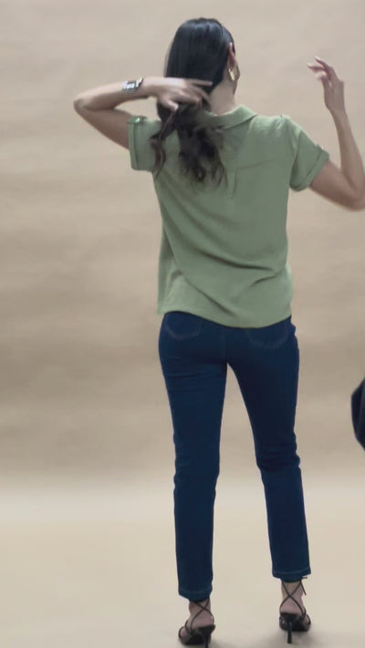 Blusa Luzia verde