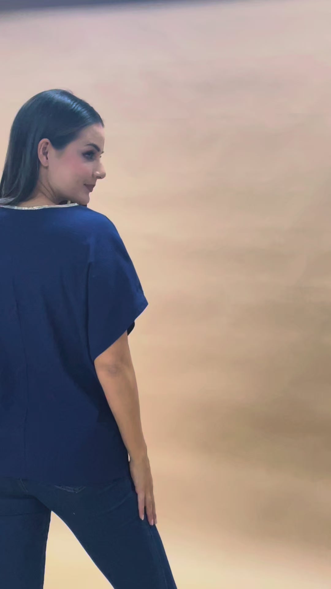 Polera Coralina azul