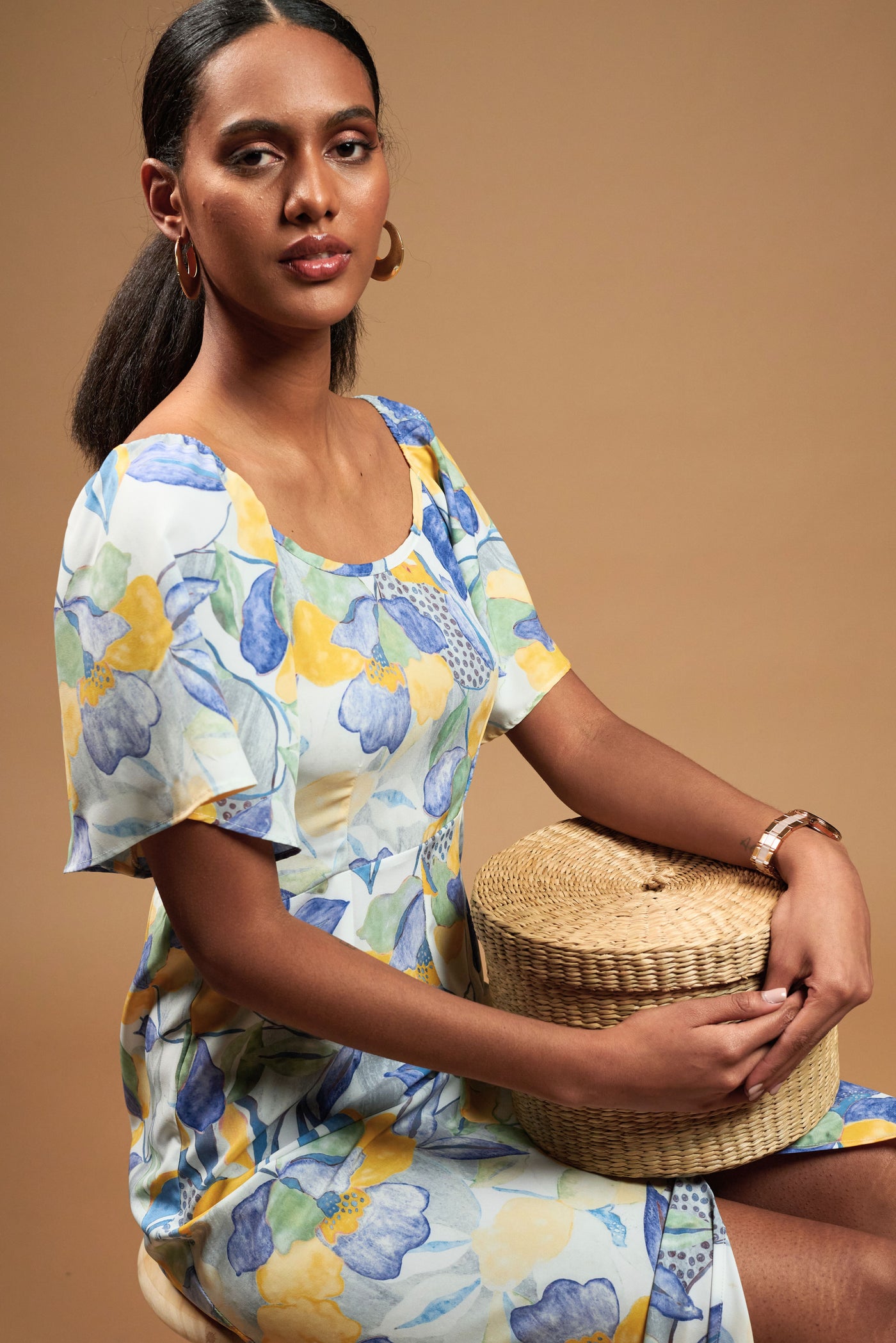 Vestido Indira azul